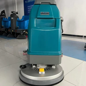 Mini Walk-Behind Cordless Electric Warehouse Sweeper and Floor Scrubber