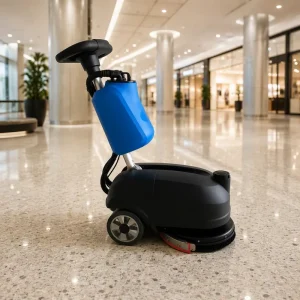 Mini Walk-Behind Electric Battery Floor Scrubber for Hotels and Restaurants