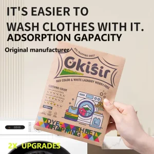 Mix Color & White Laundry Color Grasper Dye Catcher Color Absorber Laundry Sheets Color Trapping Sheets to Prevent Dye Transfer