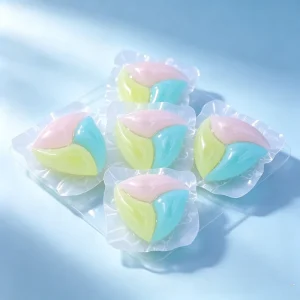 Mixed Color Scent Disposable Apparel Laundry Pods Combination Pack Deep Cleaning Soft Care Long Lasting Fragrance Eco Friendly