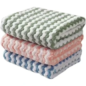 Modern Microfiber Glass Polishing Towel for Household Cleaning for Kitchen Use