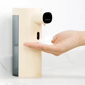 Modern Style Touchless Foaming Hand Sanitizer Automatic Soap Dispenser 300ml Capacity ABS Bathroom Use Factory Direct