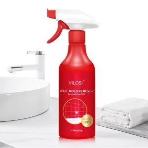 Mold and Mildew Stain Remover Gel for Washing Machine Seals Refrigerator Strips Grout Sinks Showers and Caulk