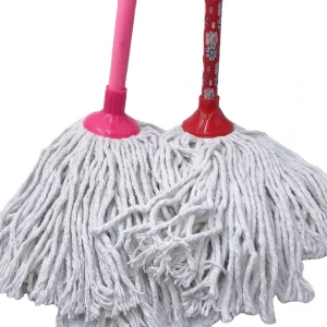 Mops Cleaning Floor Household Item Home Cleaning Products Mofon Head With Wooden Mop Stick Handle