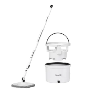 Mops Cleaning Floor Products Tools Reusable Microfiber 360 Rotating Flat Mop Clean & Dirty Separation Telescopic Pole