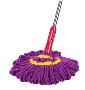 Mops Microfiber Easy Squeeze Hands Free Wringing for Mops Cleaning Floor with Long Handle Self Wringing Twist Mop