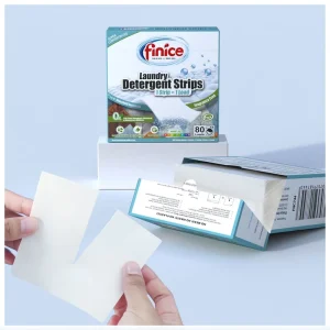 More Environmentally Friendly Disposable Detergent Sheet Laundry Detergent for All Machines Super Concentrated & Fabric Softener