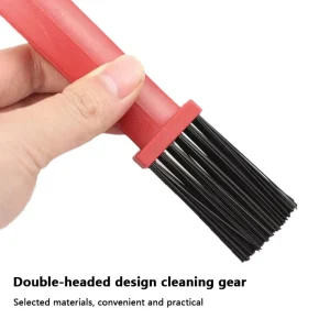 Motorcycle and Bicycle Chain Cleaning Brush with Square Head