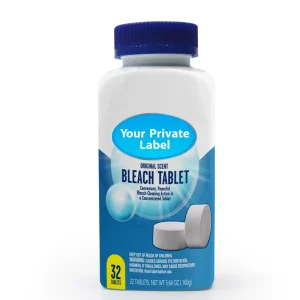 Mountain Fresh-Scented Bleach Tablets for White Laundry and Household Surface Cleaning