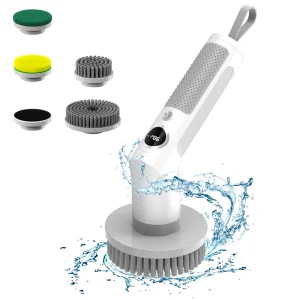 Multi-Function Electric Spin Scrubber for Bathroom, Bathtub, and Tile Cleaning