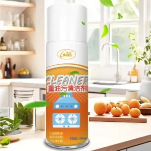 Multi Functional Kitchen Oil Stain Cleaner Deeply Cleans Oil Stains on Cookware and Walls Removing Oil and Odor in One Step