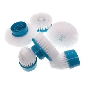 Multi-Functional Tile Bathroom Glass Cleaning Brush PP Long Handle Electric Cleaning Brush