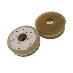 Multi-Layer Seaweed Sponge Soft High-Foam Non-Scratch Reusable Kitchen Dishwashing Tool