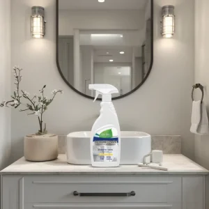 Multi-Purpose Bathroom Cleaner Spray for Sink, Shower, Glass, Natural Stone, Tile and Toilet