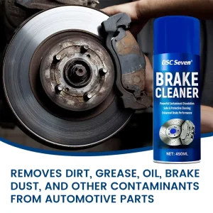 Multi Purpose Brake Parts Cleaner Aerosol Spray 500ml All in One Degreaser for Brake Engine Metal Parts Cleaning