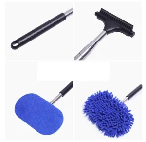 Multi-Purpose Car Washer Brush Tool Telescopic Window Cleaning Mop Brush