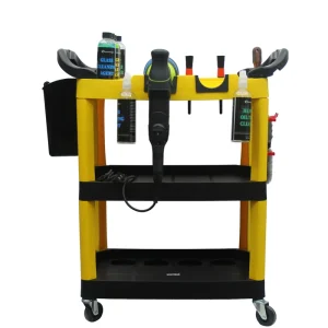 Multi Purpose Cleaning Cart Rolling Detailing Tool Cart Car Beauty Plastic CarTrolley for Car Wash