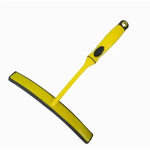 Multi-Purpose Double-layer Rubber Window Squeegee with Plastic Handle Eco-friendly Durable for Car