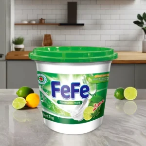 Multi Purpose Eco Friendly Disposable Solid Lemon Scent Dishwashing Paste for Household Kitchen Use