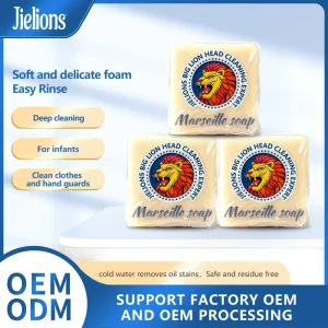 Multi-Purpose Jieshi Laundry Soap Mild Skin-Friendly Stain-Removing Underwear Soap OEM ODM