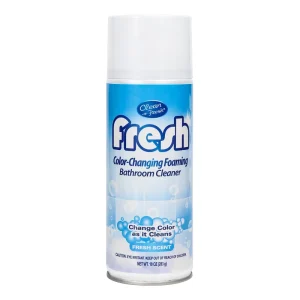 Multi-Purpose Limescale-Removing Color-Changing Foaming Bathroom Cleaner Spray for Showers, Bathtubs, and Sinks