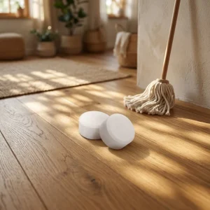 Multi-Purpose Natural Floor Cleaning Tablets for Odor and Stain Removal