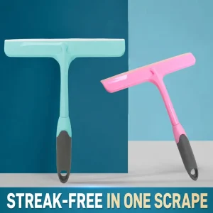 Multi Purpose Shower Squeegee Streak Free Water Remover for Bathroom Mirror Window Glass Cleaning Accessory