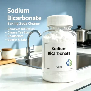 Multi Purpose Sodium Bicarbonate Baking Soda Food Grade 99% Purity Household Cleaner for Oil & Tea Stains Cleaning