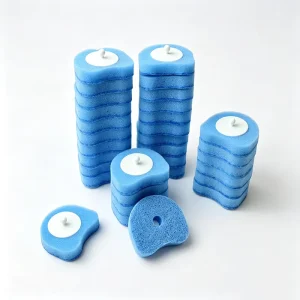 Multi Scented Disposable Eco Friendly Toilet Brush Head Sponge & Scouring Pad