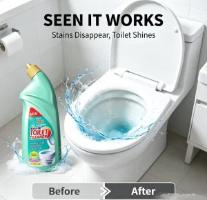 Multi-Spec High Concentration Liquid Spray Single-use Toilet Cleaner Custom Formula Lemon Scent Household Stain Remover