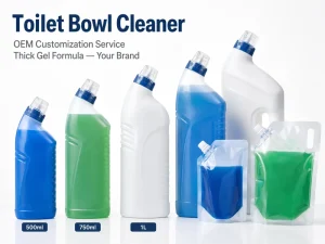 Multi-Spec High-Concentration Liquid Spray Toilet Cleaner Custom Formula Lemon Scent Household Stain Remover