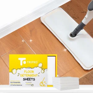 Multi-Surface Solid Floor Cleaner Sheets Eco-Friendly Vegan Biodegradable