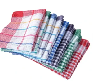 Multi Type Compressed Woven Cleaning Cloths Set Waffle Rags Microfiber Cleaning Cloths Kitchen Scouring Pads Towels
