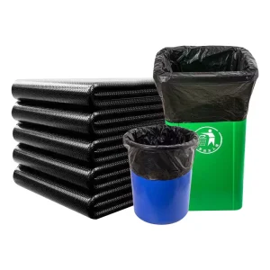 Multi-Use Large Black Heavy Duty Garbage Bags