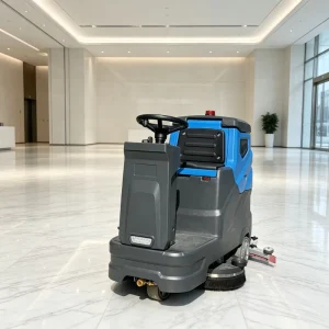 Multi function New Ride On Electric Industrial Automatic Floor Scrubber with Battery for Metal Shaving & Dust Removal