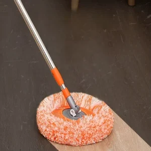 Multi functional Household Stainless Steel Microfiber Absorbent Flat Mop Self Wringer Refillable Mop Head Sunflower Design