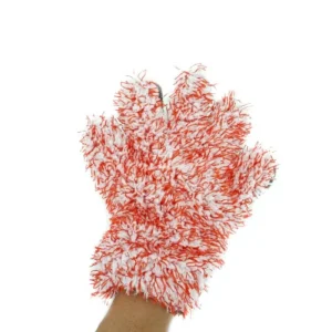 Multicolor Knitted Microfiber Car Wash Mitt Car Cleaning Gloves