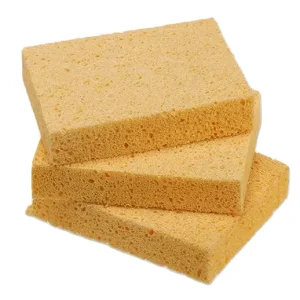 Multicolored Natural Plant-Based Biodegradable Compressed Cleaning Sponge for Dishes