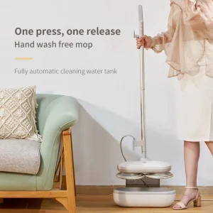 Multifunction Electric Cordless Spray Floor Mop with Automatic Spin Cleaning