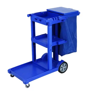 Multifunction Restaurant Hotel Cleaning Trolley Bar Cart Janitor Cart Service Laundry Cart