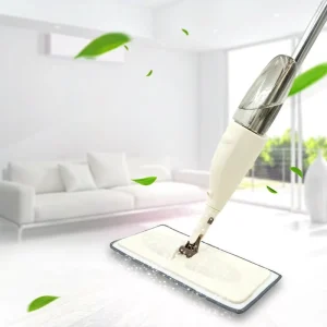 Multifunctional 3 in 1 Spray Mop Uniform Water Spraying Deep Cleaning Capacity Portable Mop for Bedroom Room Floor Washing