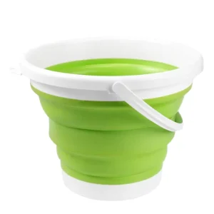 Multifunctional 3L 5L 10L Portable Folding Bucket Silicone Plastic Outdoor Camping Fishing Car Wash Folding Bucket