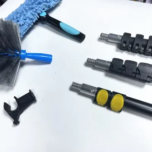 Multifunctional Cleaning Pole Telescopic Tool Aluminum Custom Length 3ft-12ft Extension Tool