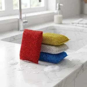 Multifunctional Eco-Friendly Anti-Odor Kitchen Cleaning Sponge