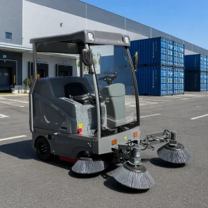 Multifunctional Floor Sweeper Cleaning Machine with Suction for Parking Lots