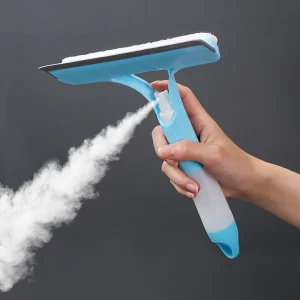 Multifunctional Glass Window Cleaner Wiper with Watering Can Cleaning Window Squeegee Wiper for Cleaning