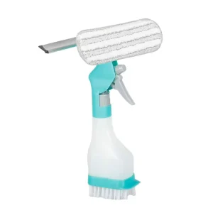 Multifunctional Household Double-Sided Glass Wiper with Spray