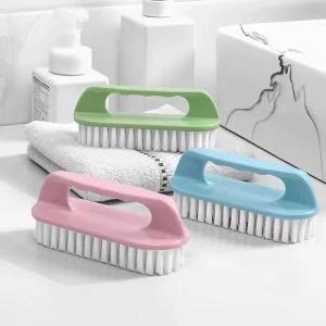 Multifunctional Household Plastic Cleaning Brushes with Hard Bristles for Basins, Shoes, Clothes, and Laundry
