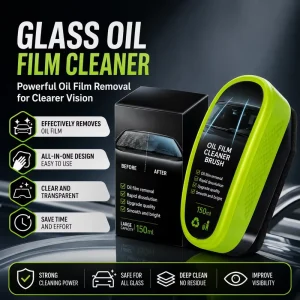 Multifunctional Microfiber Car Glass Oil Film Cleaning Towel for Windshields Windows and Mirrors