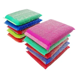 Multifunctional Non-Scratch Stainless Steel Wire Mesh Sponge Scouring Pads for Dishes